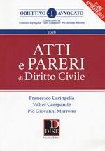 Atti e pareri di diritto civile