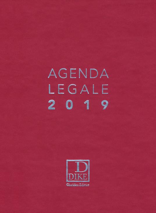 Agenda legale d'udienza 2019. Ediz. fucsia - copertina