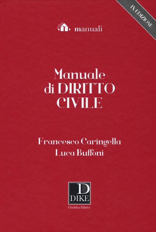 Manuale di diritto civile. Con espansione online - Francesco Caringella,Luca Buffoni - copertina