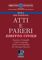 Atti e pareri di diritto civile