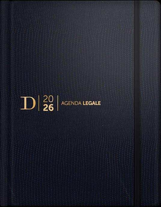 Agenda legale 2026. 15 mesi. Ediz. blu - copertina