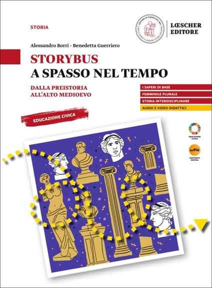 Storybus. A spasso nel tempo. Per il II periodo dei CPIA e per i CFP - Alessandro Borri,Benedetta Guerriero - copertina