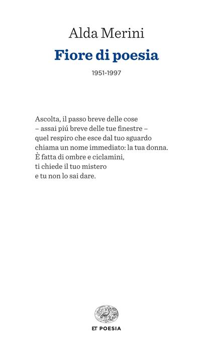 Fiore di poesia (1951-1997) - Alda Merini,Maria Corti - ebook