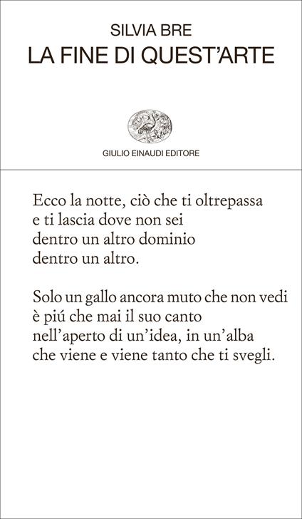 La fine di quest'arte - Silvia Bre - ebook