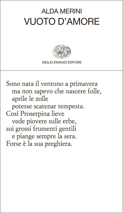 Vuoto d'amore - Alda Merini - ebook
