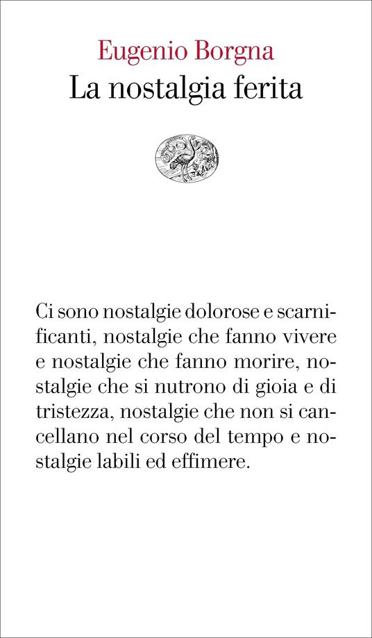 La nostalgia ferita - Eugenio Borgna - ebook