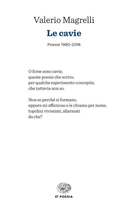 Le cavie. Poesie 1980-2018 - Valerio Magrelli - ebook