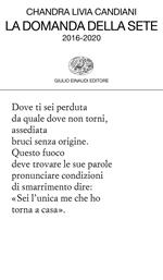 La domanda della sete 2016-2020