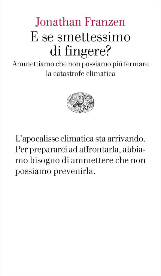 E se smettessimo di fingere? Ammettiamo che non possiamo più fermare la catastrofe climatica - Jonathan Franzen,Silvia Pareschi - ebook