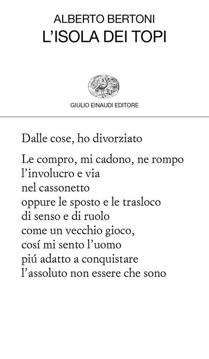 L' isola dei topi - Alberto Bertoni - ebook