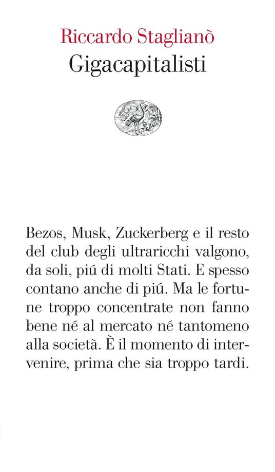 Gigacapitalisti - Riccardo Staglianò - ebook