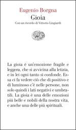Gioia. Con un ricordo di Vittorio Lingiardi