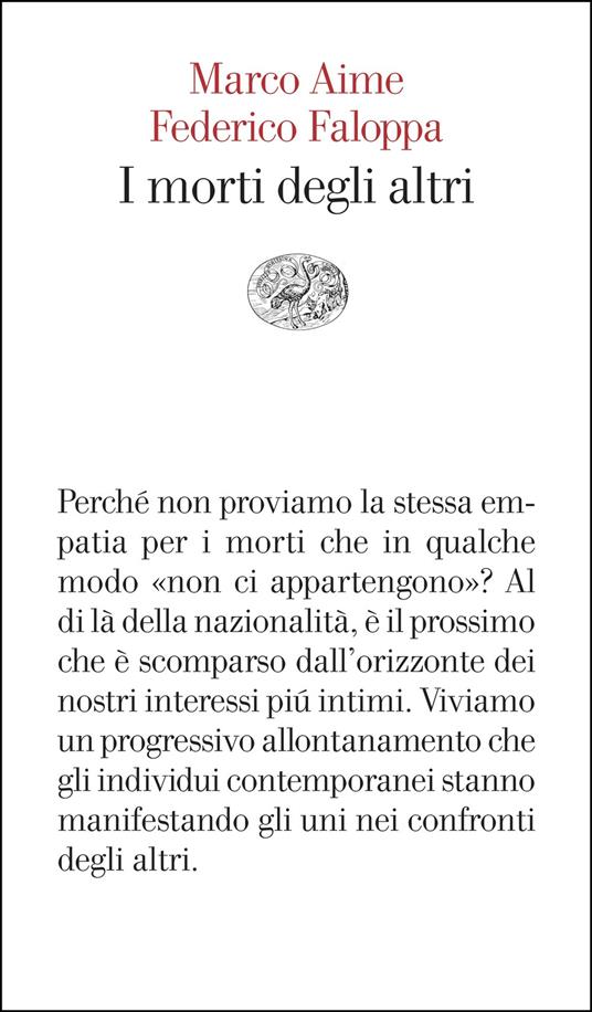 I morti degli altri - Marco Aime,Federico Faloppa - ebook