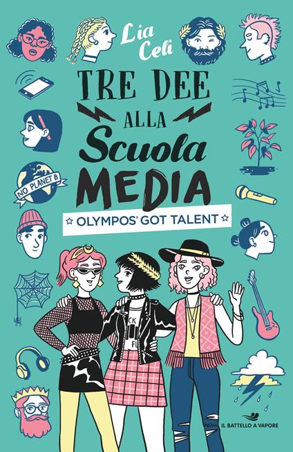 Olympo's Got Talent. Tre dee alla scuola media - Lia Celi,Giulia Sagramola - ebook