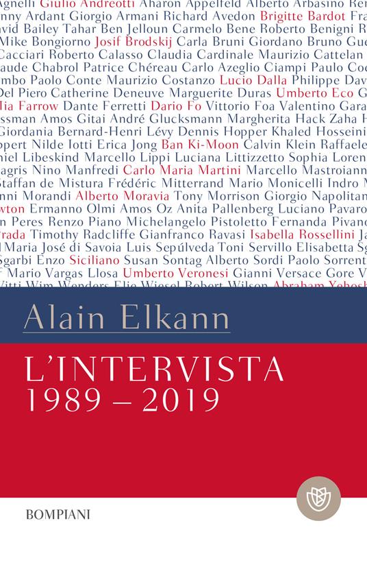 L' intervista 1989-2009 - Alain Elkann - ebook