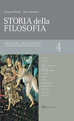 Storia della filosofia dalle origini a oggi. Vol. 4: Storia della filosofia dalle origini a oggi