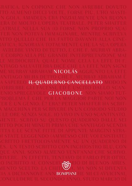 Il quaderno cancellato - Nicolás Giacobone,Pino Cacucci - ebook