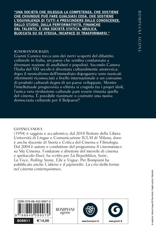 Ignorantocrazia. Perché in Italia non esiste la democrazia culturale - Gianni Canova - ebook - 2