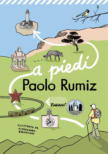 A piedi - Paolo Rumiz,Alessandro Baronciani - ebook