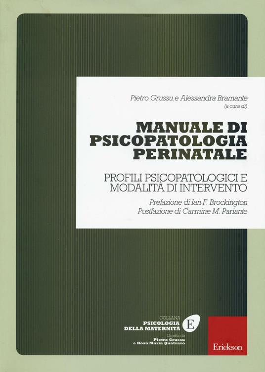 Manuale di psicopatologia perinatale. Profili psicopatologici e modalità di intervento - copertina