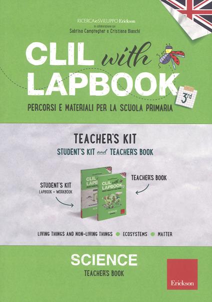 CLIL with lapbook. Science. Terza. Teacher's kit - copertina