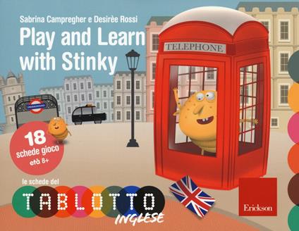 Play and learn with Stinky. Classe quinta. Le schede del Tablotto. Con espansione online - Sabrina Campregher,Desirèe Rossi - copertina
