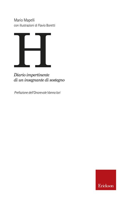 H. Diario impertinente di un insegnante di sostegno - Mario Mapelli - copertina