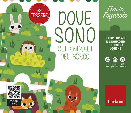 Dove sono gli animali del bosco - Flavio Fogarolo - copertina