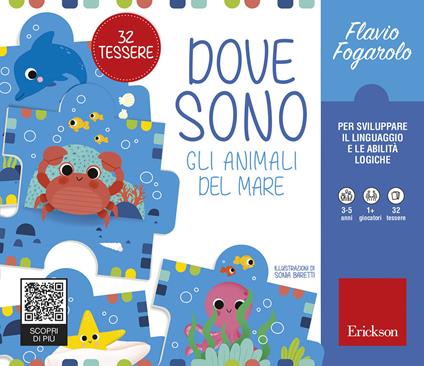 Dove sono gli animali del mare - Flavio Fogarolo - copertina