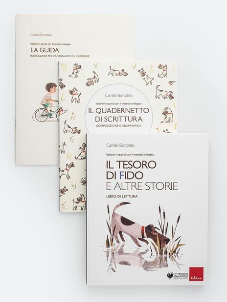 Italiano in quarta con il metodo analogico. Lettura, comprensione, composizione, analisi grammaticale e logica - Camillo Bortolato - 2