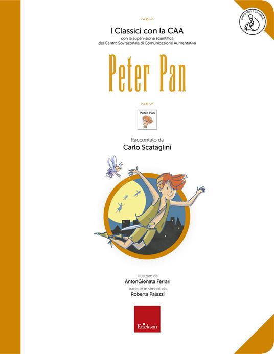 Peter Pan. Ediz. a colori. Con Contenuto digitale per download e accesso online - Carlo Scataglini,Roberta Palazzi - copertina