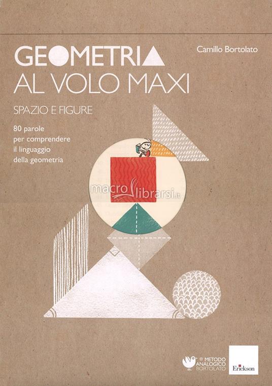 Geometria al volo maxi. 80 parole per comprendere il linguaggio della geometria. Spazio e figure - Camillo Bortolato - copertina