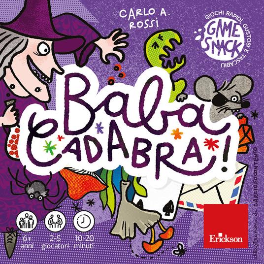 Babacadabra. Game snack - Carlo A. Rossi - copertina