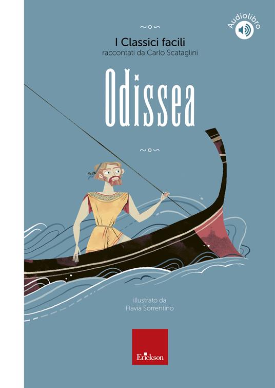 Odissea. Con audiolibro - Carlo Scataglini - copertina