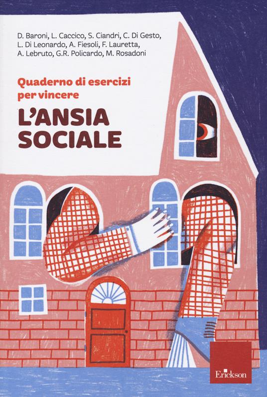 Quaderno di esercizi per vincere l'ansia sociale - copertina