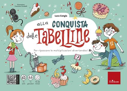 Alla conquista delle tabelline - Luca Congia - copertina