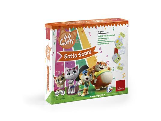 44 gatti sotto sopra. Il gioco per sviluppare le abilità visuo-spaziali - copertina