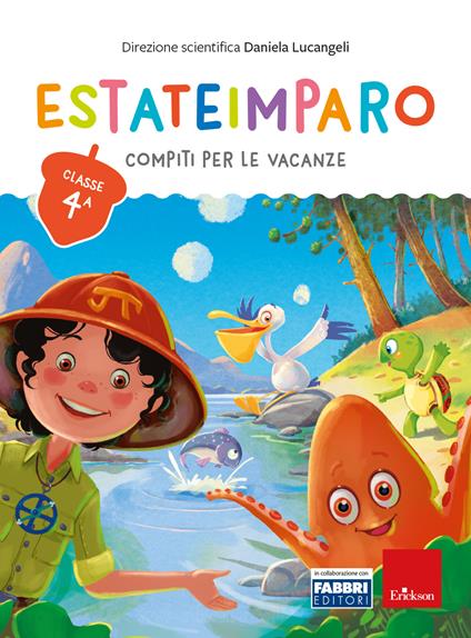 Estateimparo. Compiti per le vacanze. Classe 4ª - Daniela Lucangeli - copertina