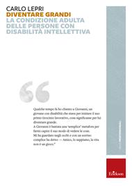 Diventare grandi. La condizione adulta delle persone con disabilità intellettiva