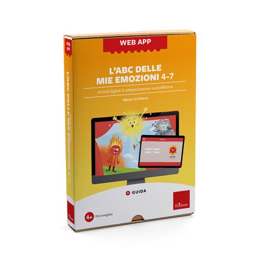 L'ABC delle mie emozioni 4-7 anni. Web app - Mario Di Pietro - copertina