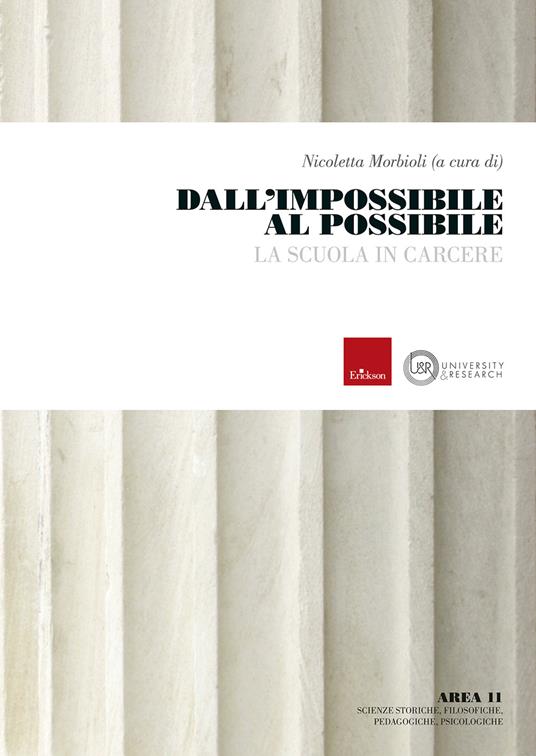 Dall'impossibile al possibile. La scuola in carcere - copertina