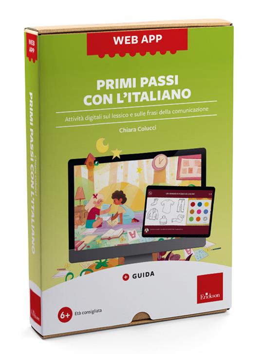 Primi passi con l'italiano. Con web app - Chiara Colucci - copertina