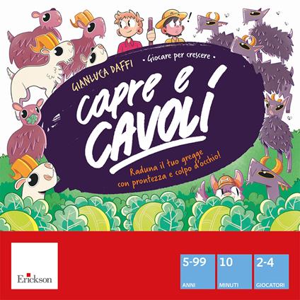 Capre e cavoli. Raduna il tuo gregge con prontezza e colpo d'occhio - Gianluca Daffi - copertina