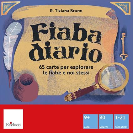 Fiabadiario. 65 carte per esplorare le fiabe e noi stessi. Con Libro rilegato - Rosa Tiziana Bruno - copertina