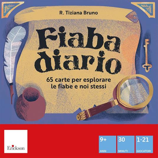 Fiabadiario. 65 carte per esplorare le fiabe e noi stessi. Con Libro rilegato - Rosa Tiziana Bruno - copertina