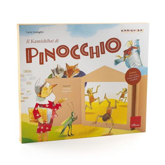 Il kamishibai di Pinocchio. Ediz. a colori - Carlo Scataglini - copertina
