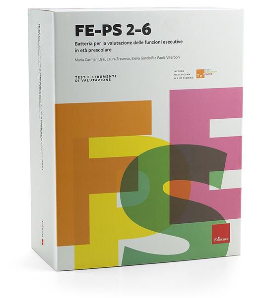 FE-PS 2-6. Batteria per la valutazione delle funzioni esecutive in età prescolare. Con espansione online - Maria Carmen Usai,Laura Traverso,Elena Gandolfi - copertina