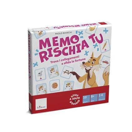 Memo rischia Tu. Trova i collegamenti e sfida la fortuna. Con Libro rilegato - Paolo Bianchi - copertina