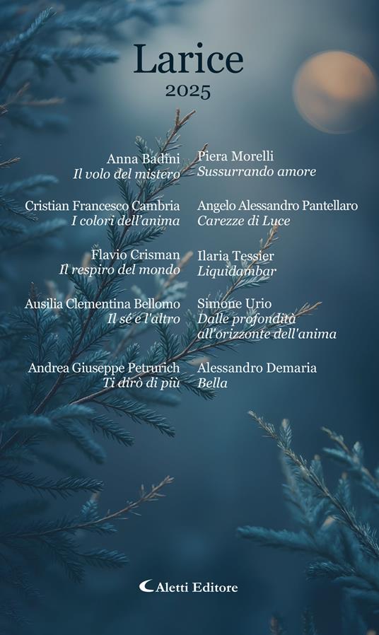 Larice 2025 - copertina