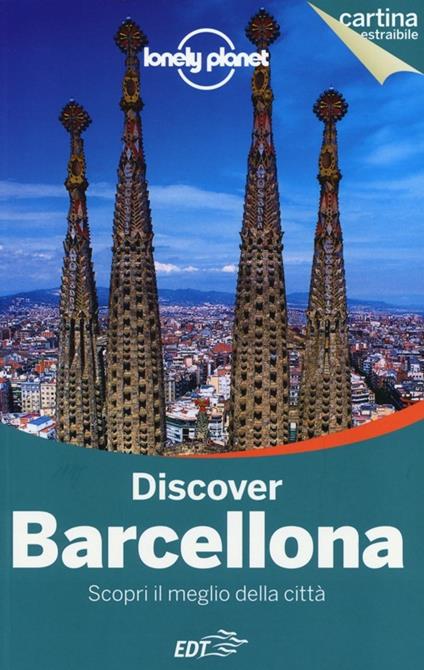 Discover Barcellona. Con cartina - Regis St. Louis,Vesna Maric,Anna Kaminski - copertina